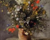 皮埃尔 奥古斯特 雷诺阿 : Flowers in a Vase